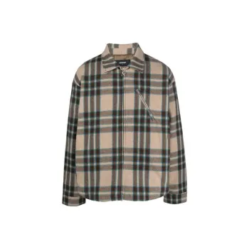 REPRESENT Plaid check Flannel Shirt