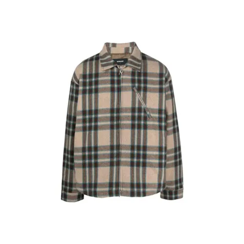 REPRESENT Plaid check Flannel Shirt