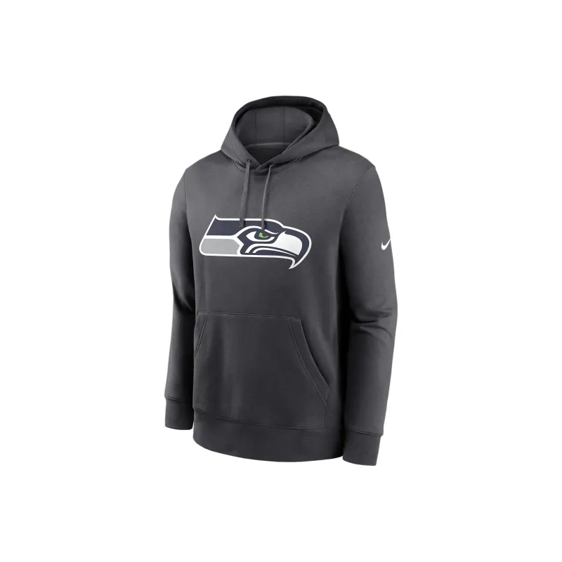 Nike Seattle Seahawks Club Logo Men's Nike Nfl Pullover Hoodie-0