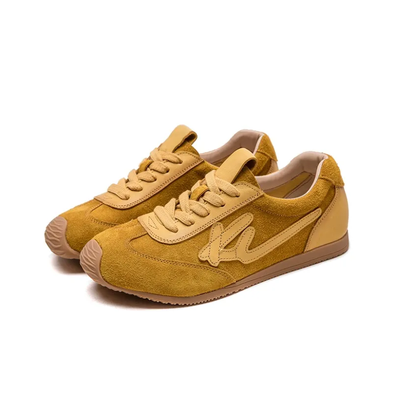 Chibang German Army Trainers Lightweight Low Top Casual Shoes Women's-7