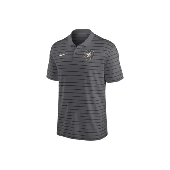 Nike x MLB Dri FIT City Connect Victory Polo Shirt Washington Nationals Men's Charcoal