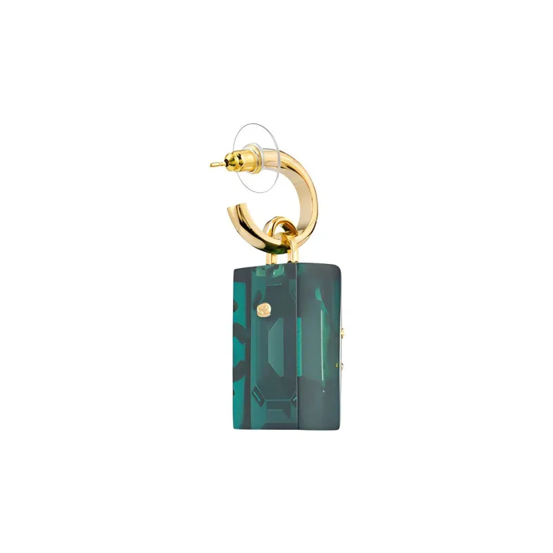CHANEL Earrings Women's Green-2