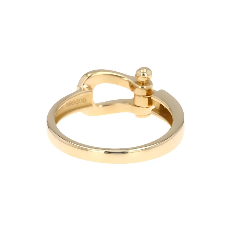 FRED 18kt Yellow Gold Force 10 Ring-2