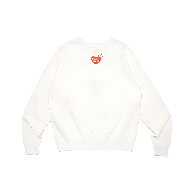 HUMAN MADE x KEIKO SOOTOME FW23 Sweatshirt Unisex Ecru-1