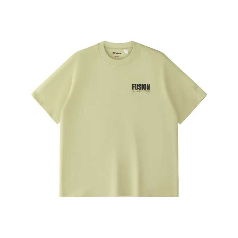 FILA FUSION T Shirt Unisex Leaf Green L G-0