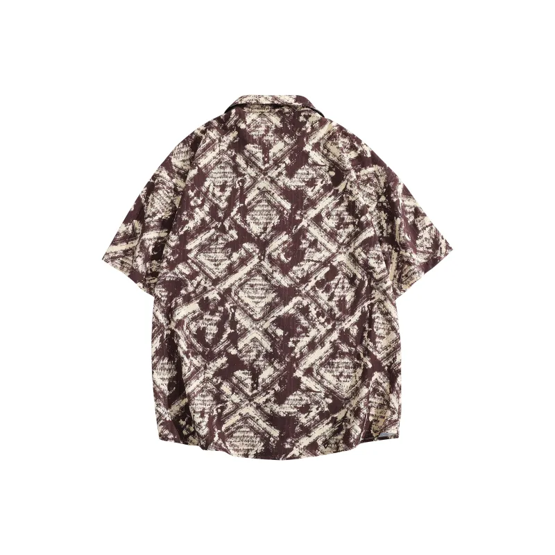 GOODHENLCE SS25 Midsummer Fashion Outfit Fashion Trend Shirt Single Item Unisex Fiji Brown Tone Clothing-8