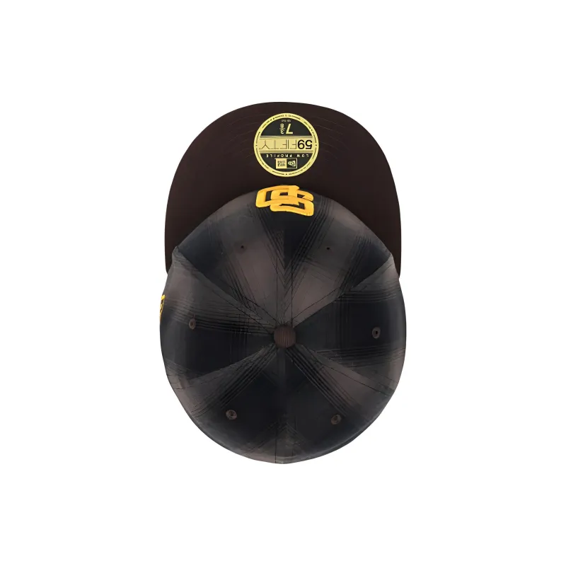 New Era Cotton Baseball Caps Unisex Brown-3