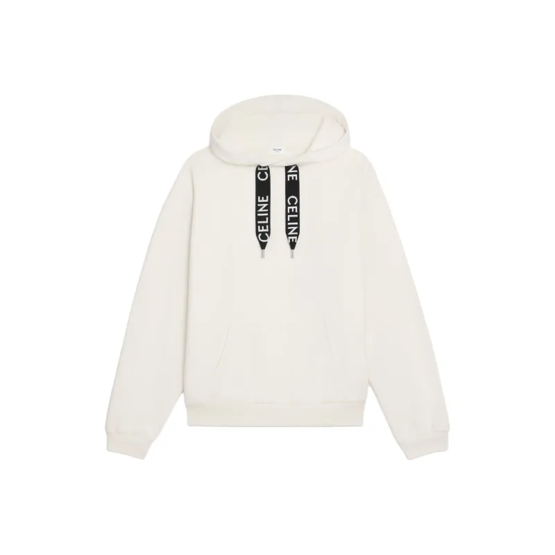 CELINE Loose Hoodie In Cotton Fleece-0