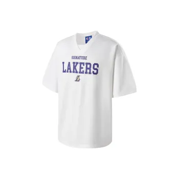 NBA Los Angeles Lakers T Shirt Unisex White