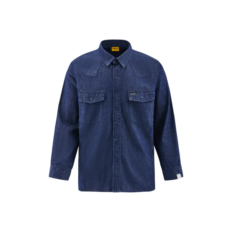 CAT Shirts Men Blue-0
