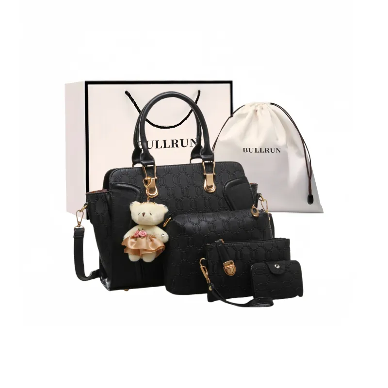 Bullrun Cow Leather Combo Set Women's Multicolor-3