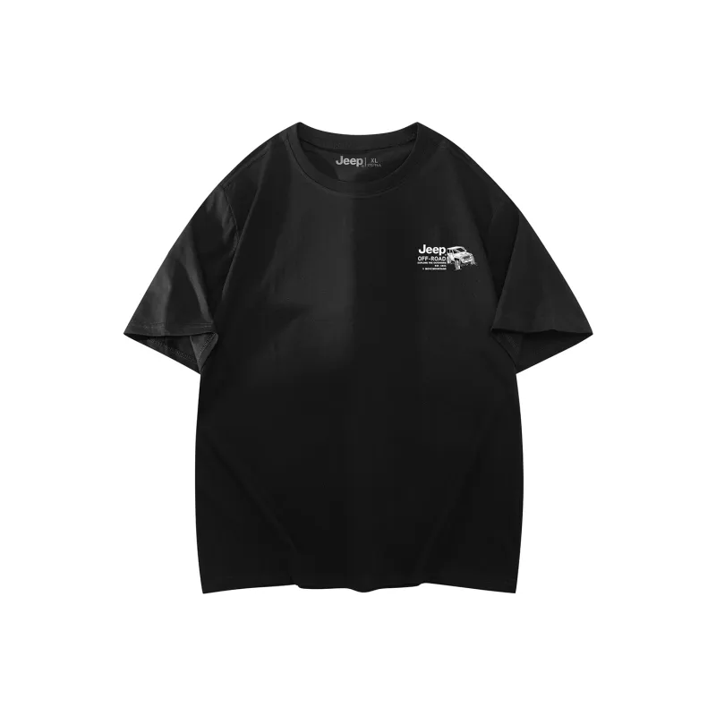 Jeep Pasture Horse Lifestyle T Shirt Unisex-3