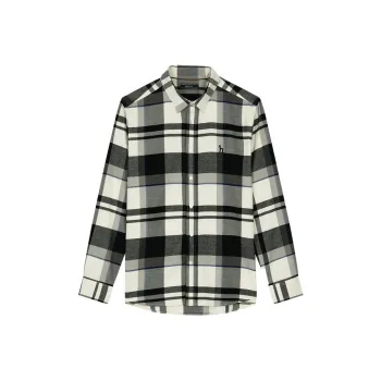 HAZZYS Shirts Men Dark Gray