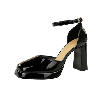 YAFEI XUANYU Chunky Heel High Heels 9CM Women's