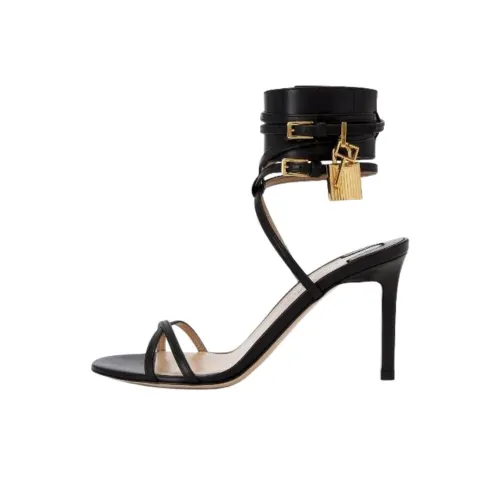 TF One Strap Sandals 9cm Women's Black