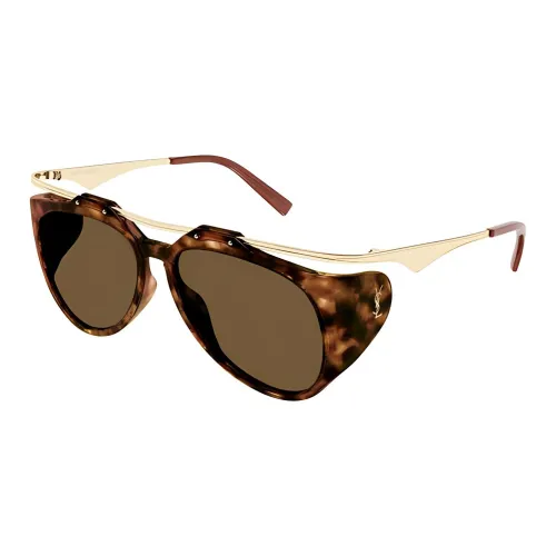 SAINT LAURENT Sculpted Sunglasses