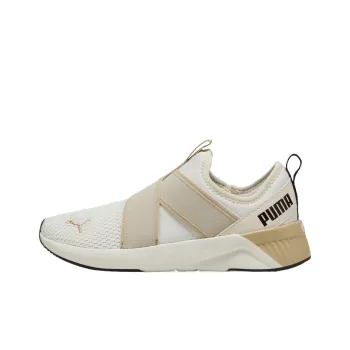 PUMA Soft Ride Low Top Running Shoes Women's Warm White
