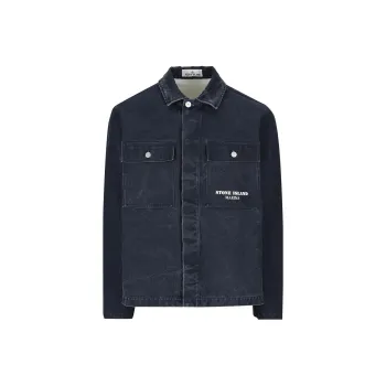 STONE ISLAND Shirts Men Blue