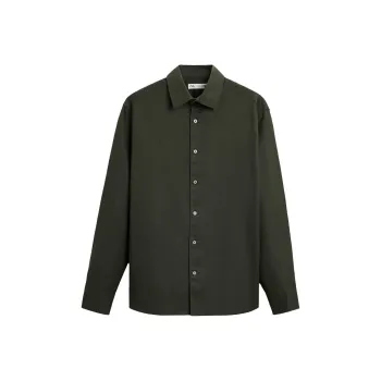 ZARA Shirts Men Dark Green