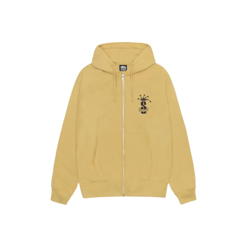 Stussy Crown Band Zip Hoodie-2