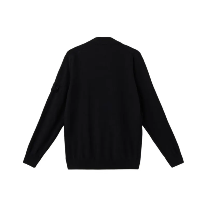 STONE ISLAND Ghost Collection SS25 Knitwear Men's Black-1