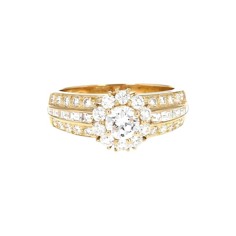 Van Cleef & Arpels 2010s Pre owned 18kt Yellow Gold Diamond Ring-1