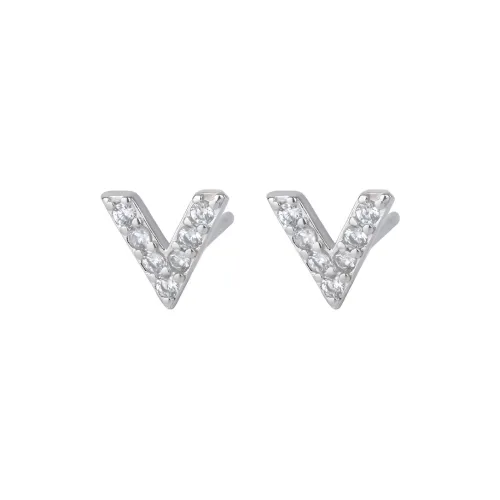 Universe Search S925 Silver Stud Earrings Women's