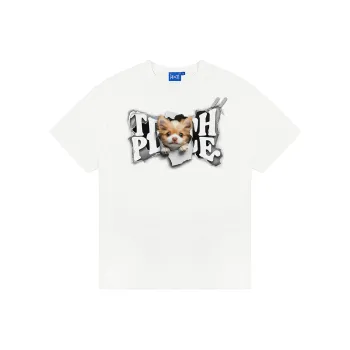 Teach Peace T Shirt Unisex White