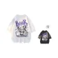 White (Includes Brand T-Shirt in Dark Gray)
