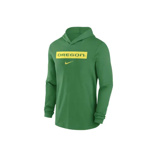 Nike Oregon Ducks Sideline Men's Nike Dri-FIT College Long-Sleeve Hooded Top