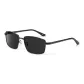 Black Frame with Polarized Gray Lens[222104-C1]