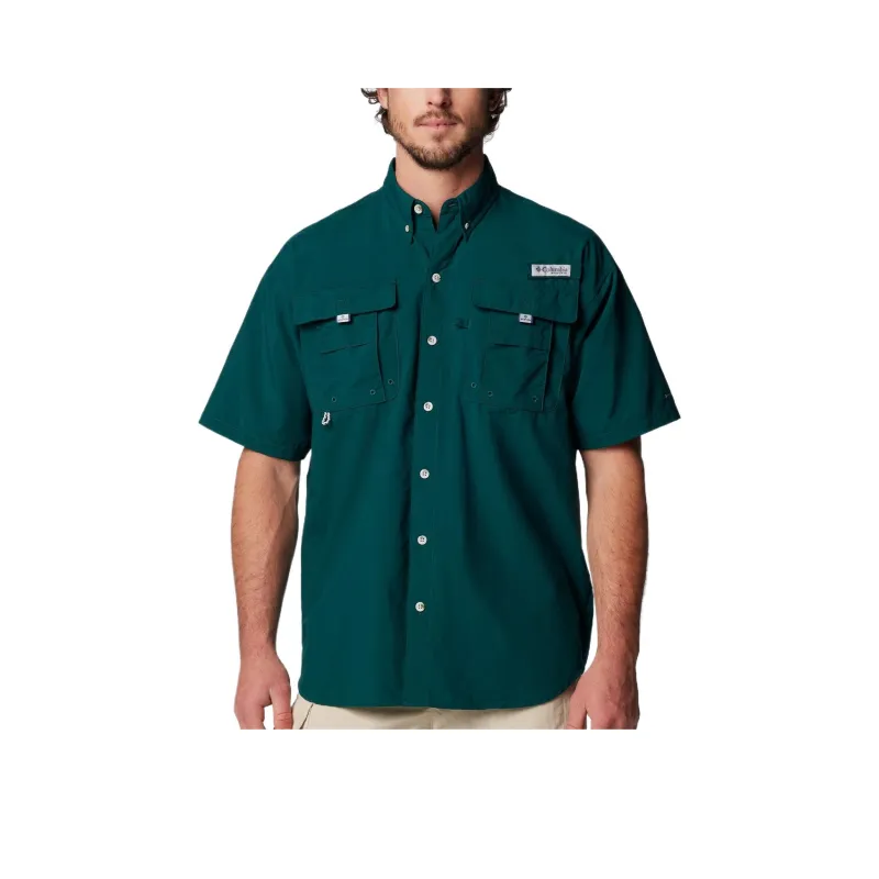 Columbia Bahama Shirt Men's Dark Green-0