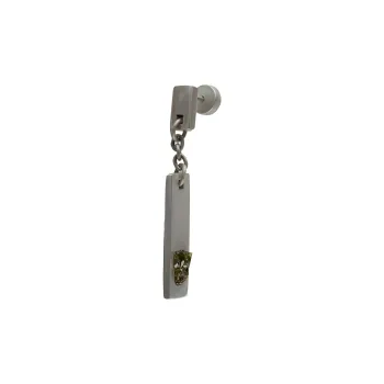 Parts Of Four Plate Dangle Earring