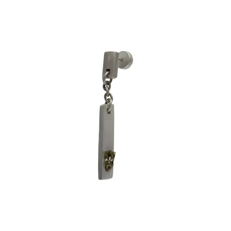 Parts Of Four Plate Dangle Earring-0