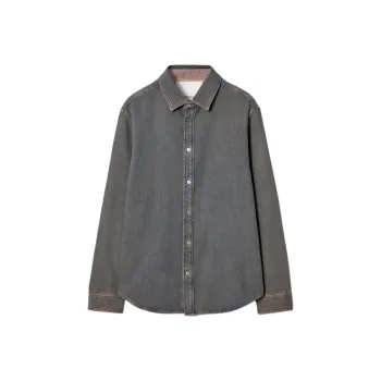 COS Shirt Men's Multicolor/Orange