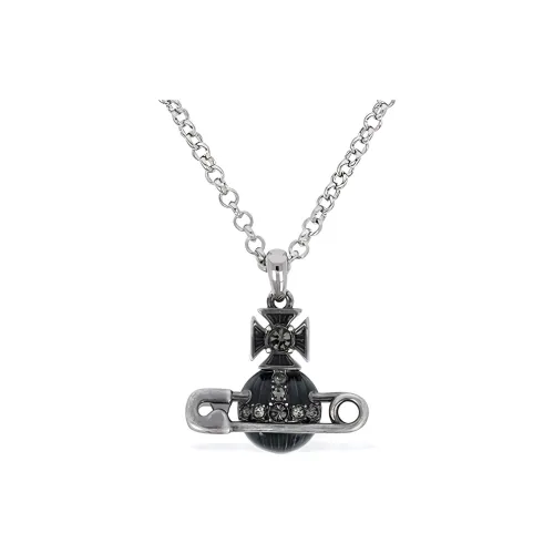 Vivienne Westwood Brass Necklaces Unisex Silver