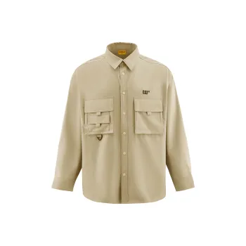 CAT Shirts Men Khaki