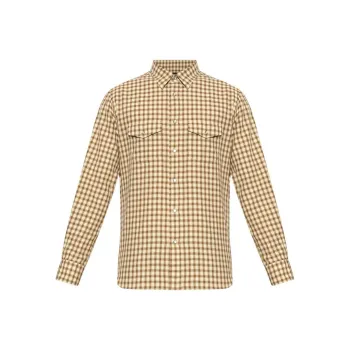 TOM FORD Plaid Check Pattern Shirt