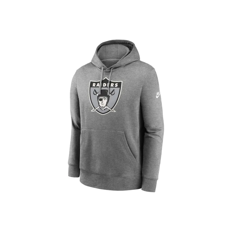 Nike Las Vegas Raiders Rewind Club Logo Men’s Nike Nfl Pullover Hoodie-0