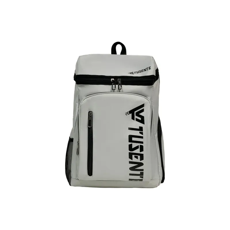 KAMLUI Oxford Backpack Regular Unisex Gray/Black/Red-0