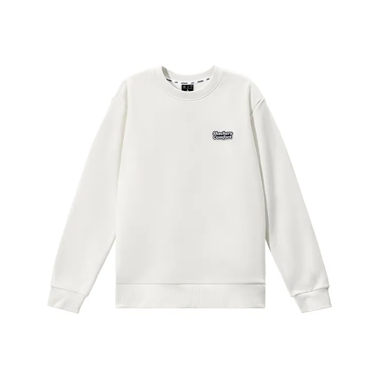 Skechers Funny Monster Sweatshirt Unisex Marshmallow White/0074-0