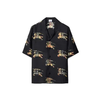 Burberry Shirts Men Black