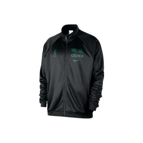 Nike Boston Tech Club Courtside Men's Nike Nba Poly Knit Track Jacket