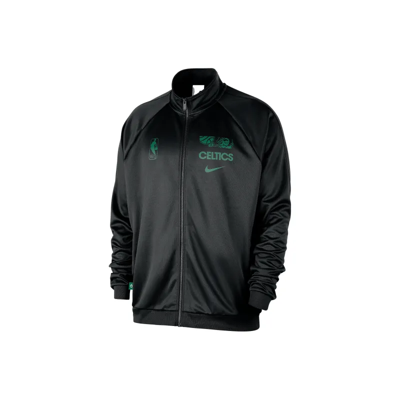 Nike Boston Celtics Club Courtside Men's Nike Nba Poly Knit Track Jacket-0