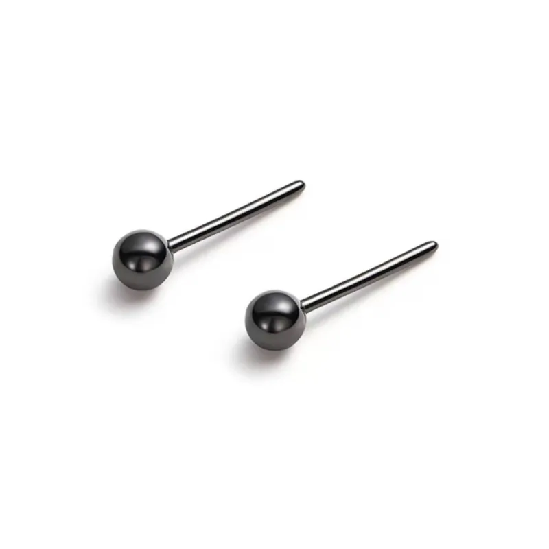 UABA Bioceramic Stud Earrings Unisex-0