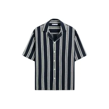 ZARA Shirts Men Sea Blue