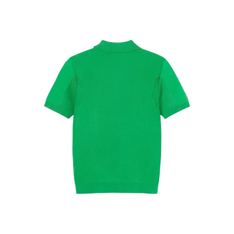 LACOSTE Ribbed Polo Shirt-1