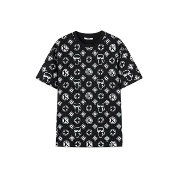 KARL LAGERFELD SS25 T Shirt Men's Black