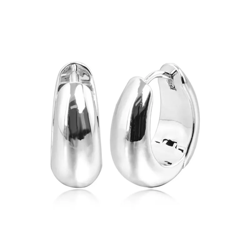 WIC S925 Silver Stud Earrings Women's-6