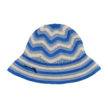 GANNI Organic Cotton Bucket Hats Women's Blue